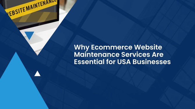 Why Ecommerce Website Maintenance Services Are Essential for USA Businesses